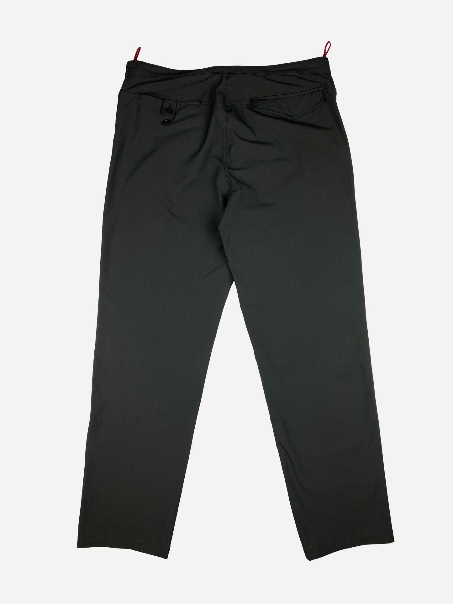 PRADA LINEA ROSSA F/W 2003 NYLON GARBADINE PANTS. (52 / L) - SEVENUES.