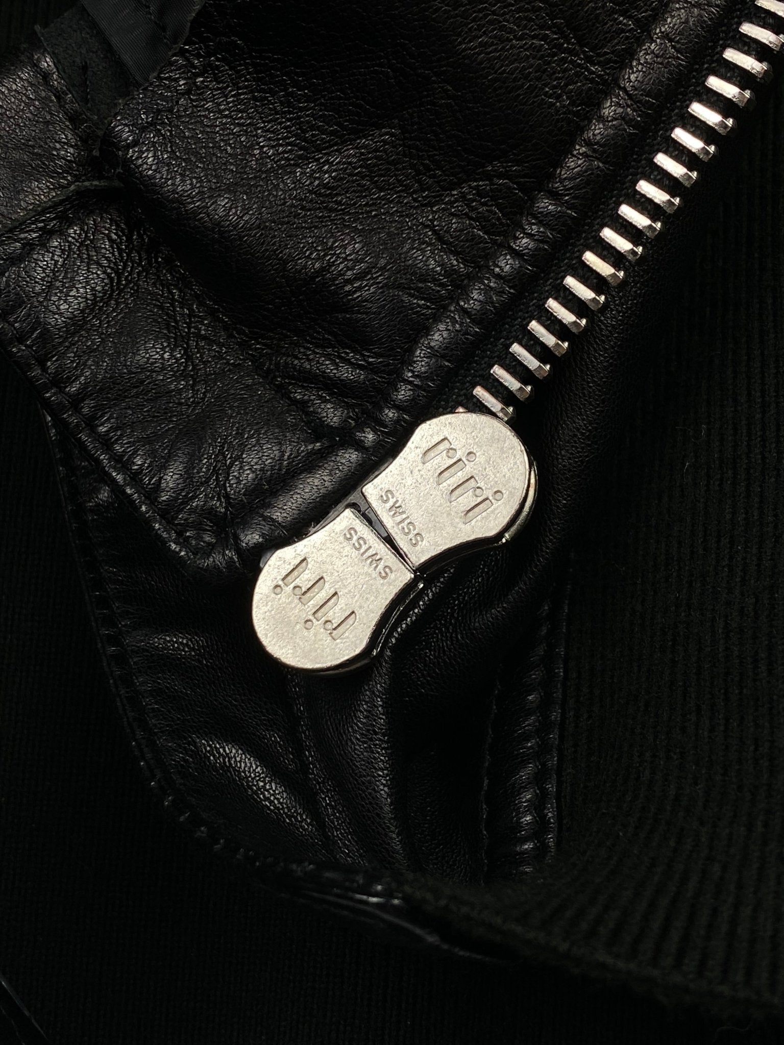 PRADA LINEA ROSSA F/W 2003 RACING LEATHER JACKET. (52 / L) - SEVENUES.