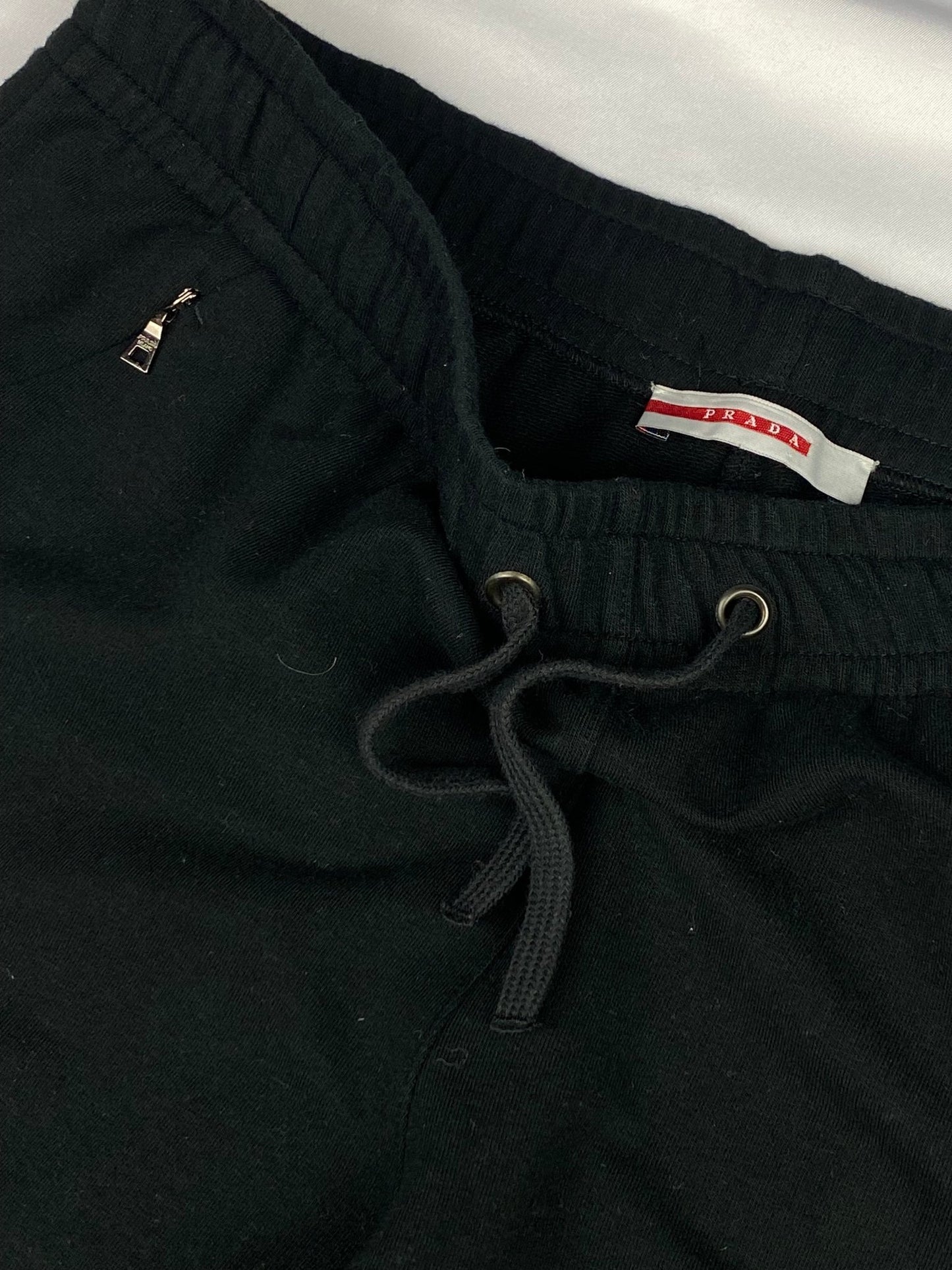 PRADA LINEA ROSSA S/S 2006 LOGO JOGGERS. (M) - SEVENUES.