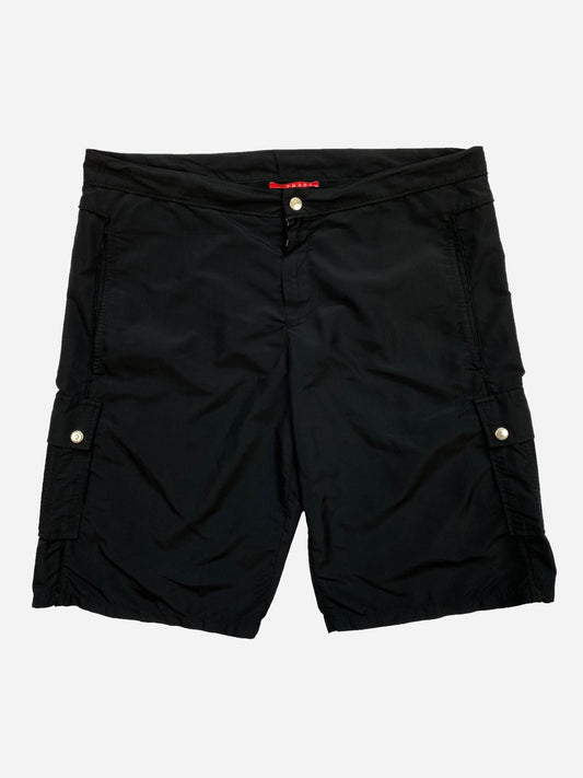 PRADA LINEA ROSSA S/S 2008 NYLON CARGO SHORTS. (52 / L) - SEVENUES.