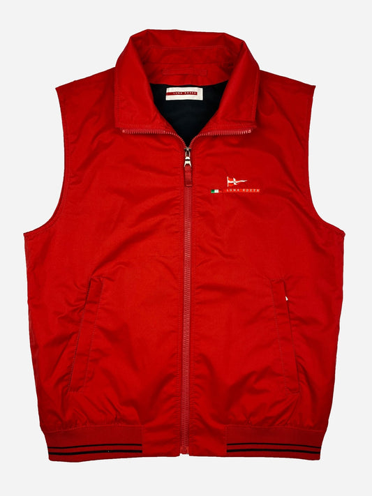 PRADA LUNA ROSSA NYLON ZIP - UP VEST. (50 / M) - SEVENUES.