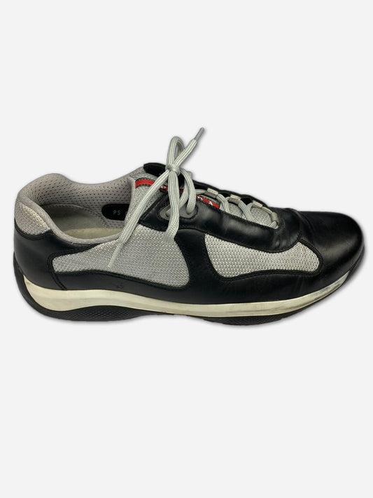 PRADA MILANO AMERICA'S CUP LEATHER SNEAKER. (10 / 44) - SEVENUES.