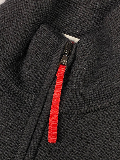 PRADA MILANO A/W '03 ZIP - UP KNITWEAR JACKET. (48 / M) - SEVENUES.