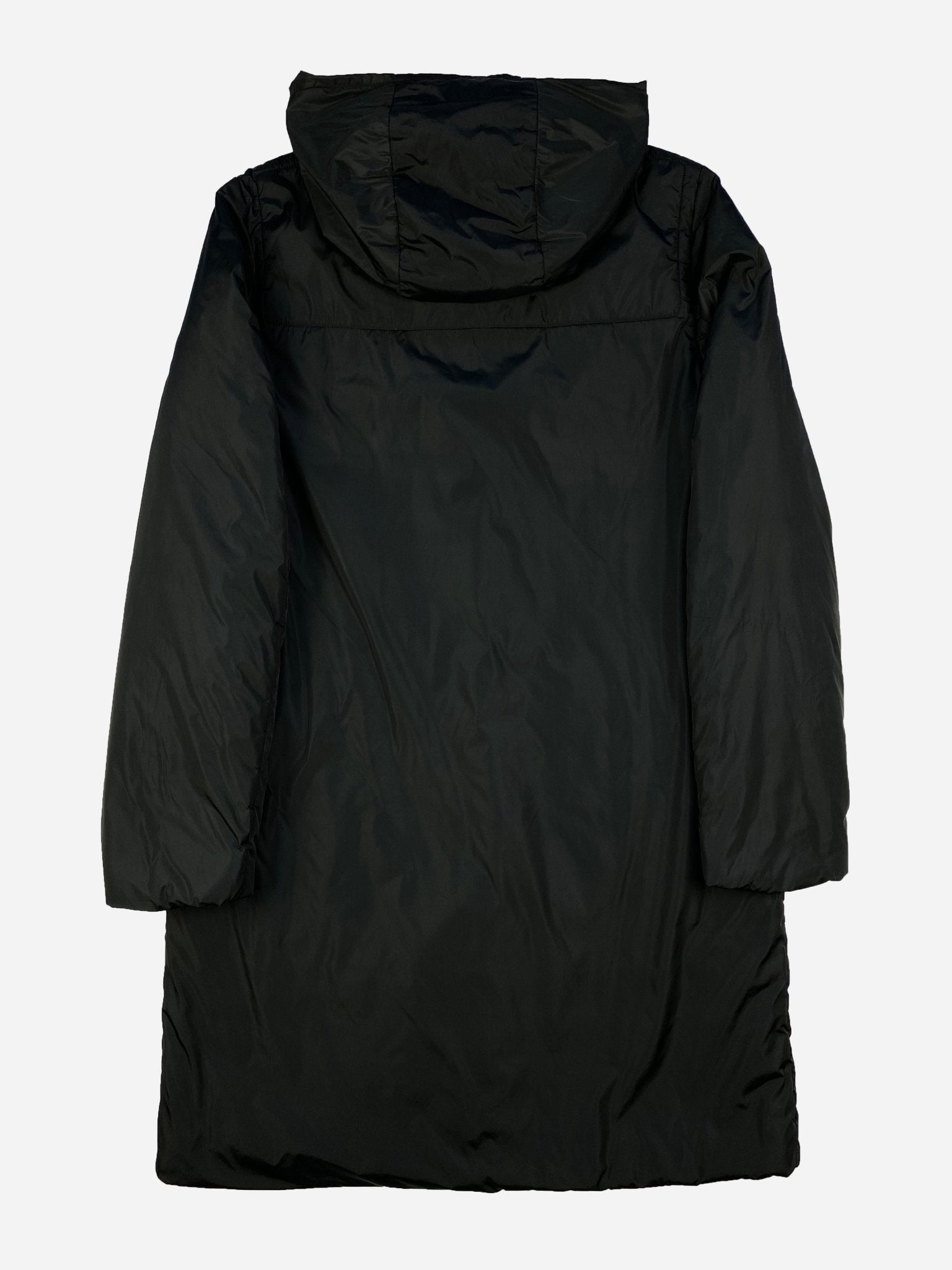 PRADA MILANO F/W 1999 NYLON DUFFLE COAT. (44 / L) - SEVENUES.