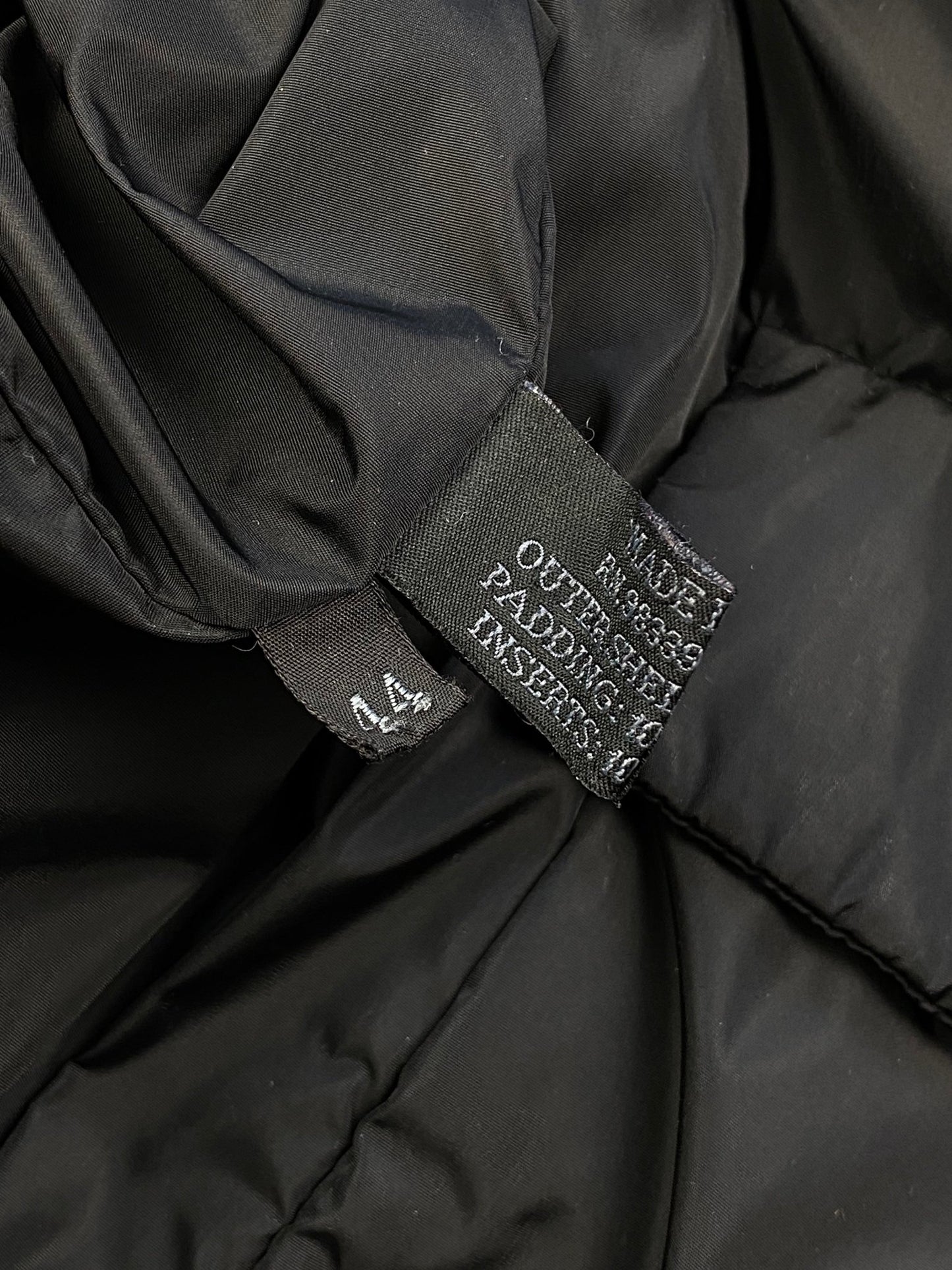 PRADA MILANO F/W 1999 NYLON DUFFLE COAT. (44 / L) - SEVENUES.