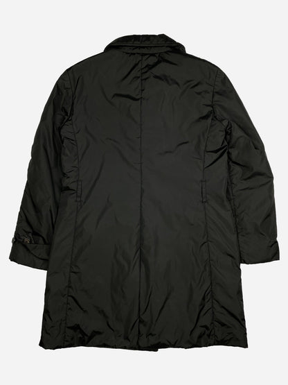 PRADA MILANO F/W 2006 LINEA ROSSA PADDED NYLON COAT. (40 / M) - SEVENUES.