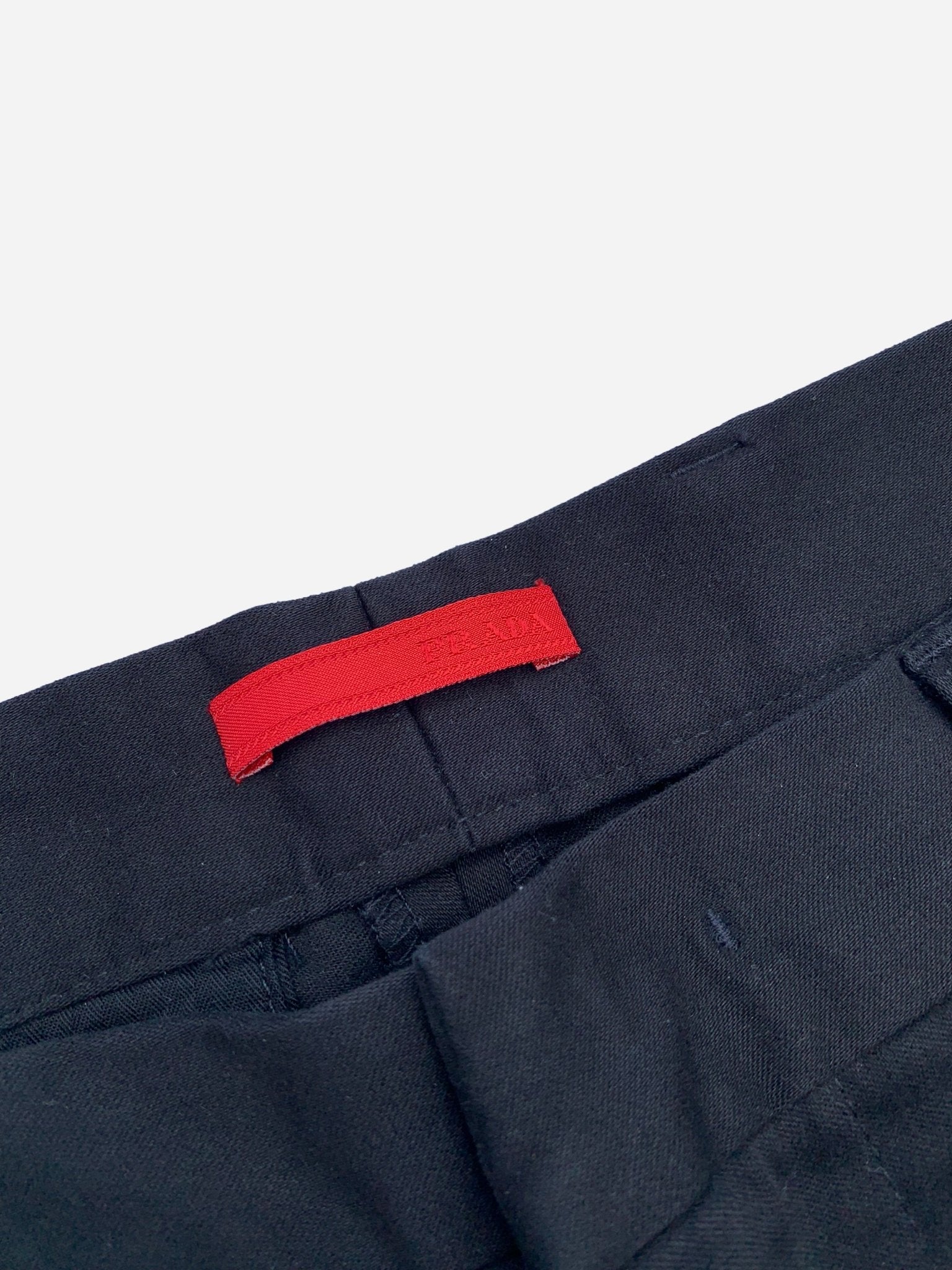 PRADA MILANO GARBADINE SUIT PANTS. (50 / M) - SEVENUES.