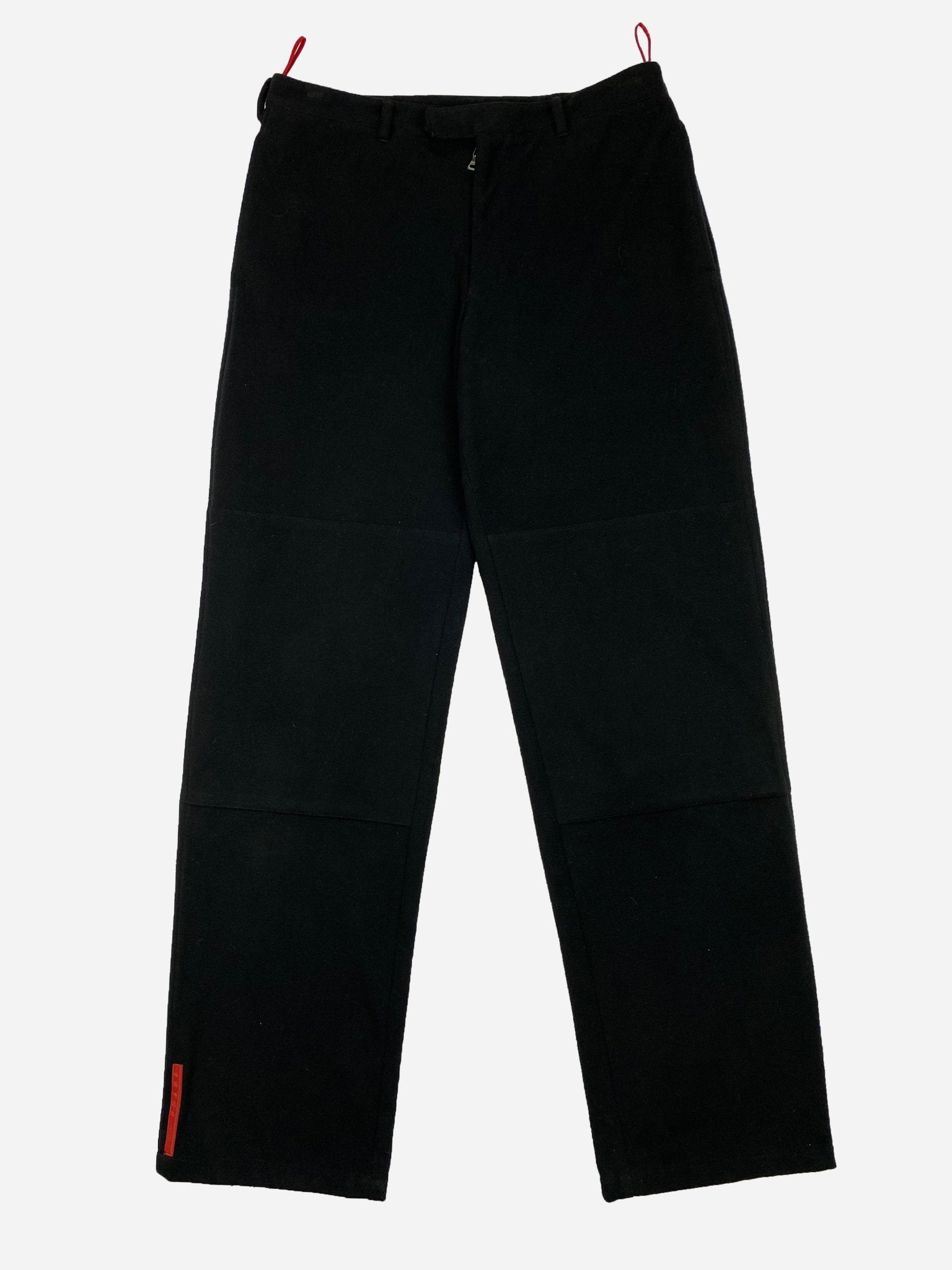 PRADA MILANO LINEA ROSSA A/W '99 FLEECE PANTS. (48 / M) - SEVENUES.