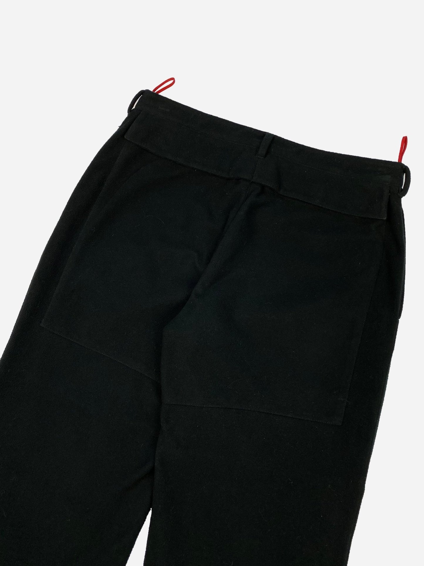 PRADA MILANO LINEA ROSSA A/W '99 FLEECE PANTS. (48 / M) - SEVENUES.