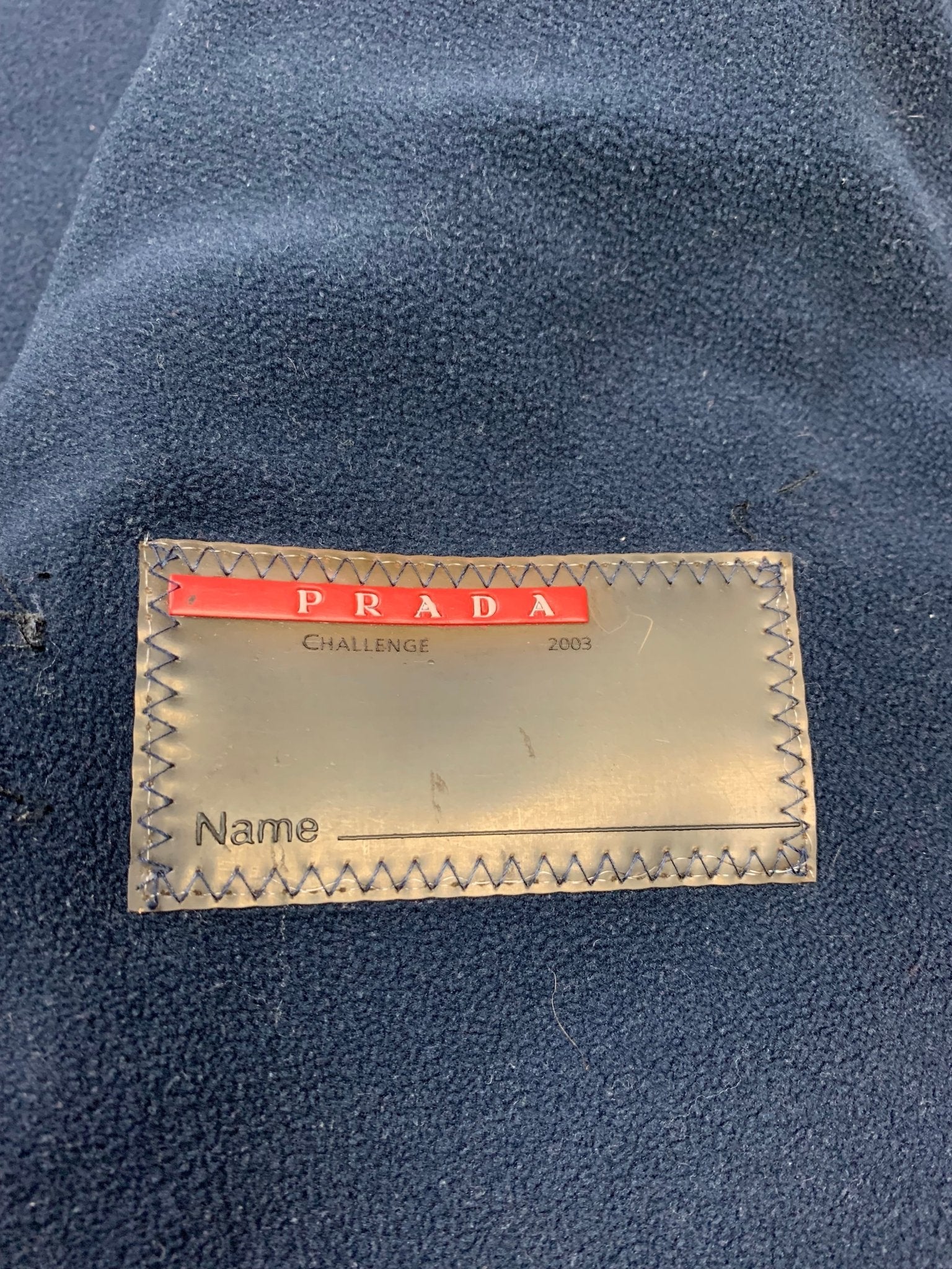 PRADA MILANO LINEA ROSSA CHALLENGE 2003 GORE TEX JACKET. (S) - SEVENUES.