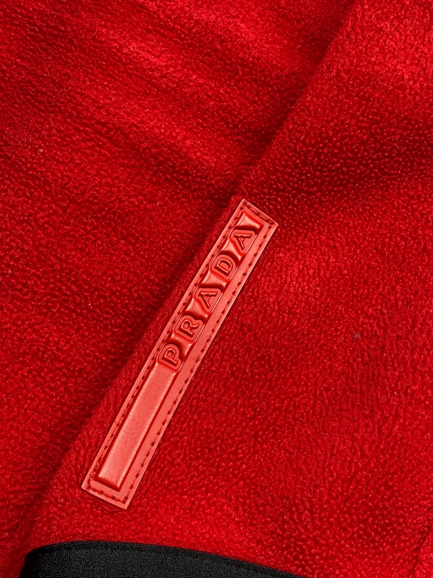 PRADA MILANO LINEA ROSSA F/W 1999 NINJA FLEECE JACKET. (L) - SEVENUES.