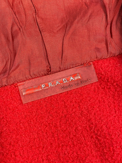 PRADA MILANO LINEA ROSSA F/W 1999 NINJA FLEECE JACKET. (L) - SEVENUES.