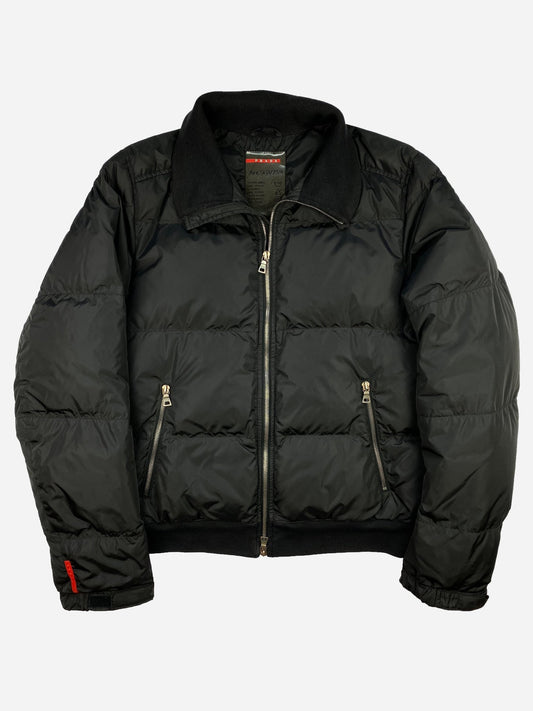 PRADA MILANO LINEA ROSSA F/W 2003 DOWN JACKET. (52 / L) - SEVENUES.