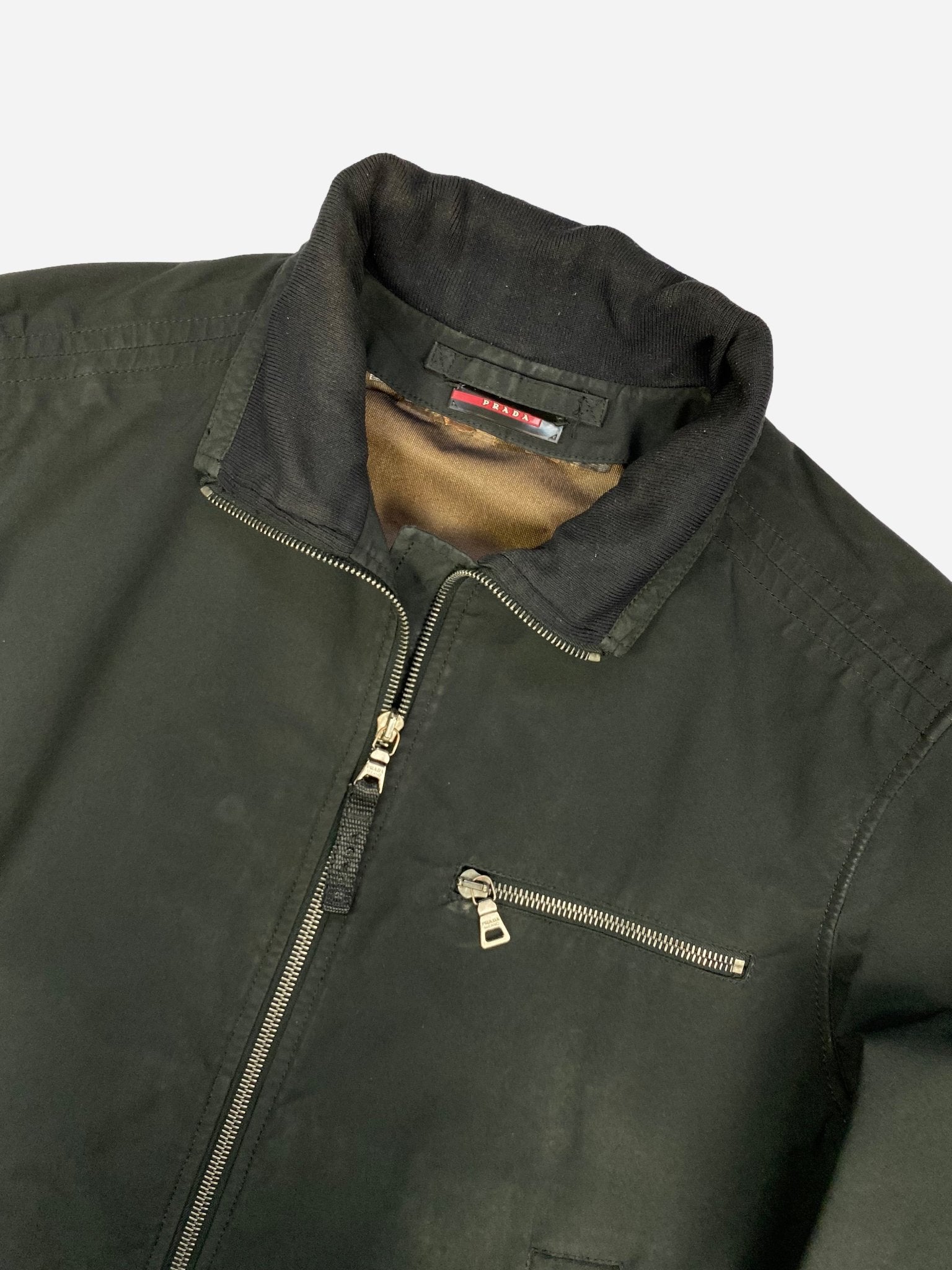 PRADA MILANO LINEA ROSSA F/W 2006 GORE - TEX BLOUSON JACKET. (48 / M) - SEVENUES.