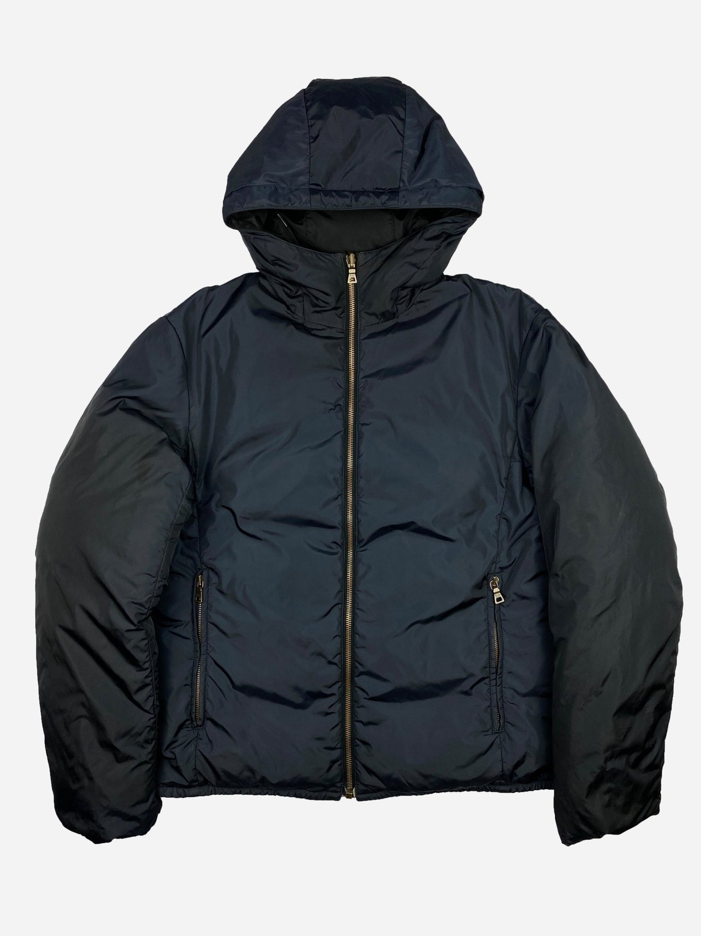 PRADA MILANO LINEA ROSSA F/W 2010 REVERSIBLE DOWN JACKET. (50 / M) - SEVENUES.