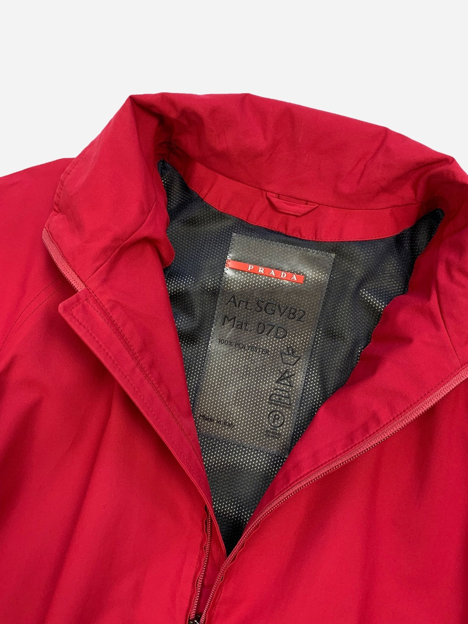 PRADA MILANO LINEA ROSSA GORE - TEX BLOUSON JACKET. (50 / M) - SEVENUES.