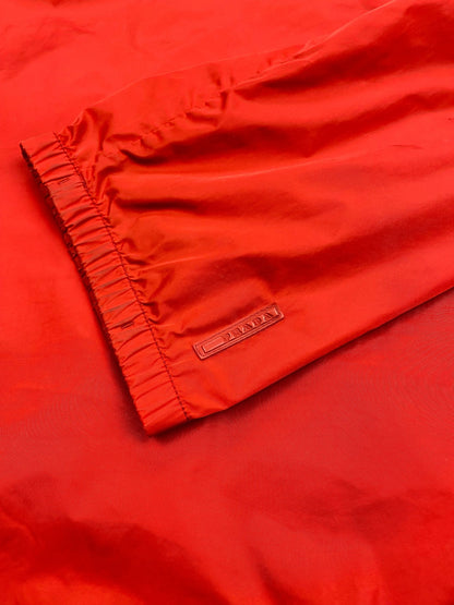 PRADA MILANO LINEA ROSSA S/S '07 NYLON WINDBREAKER JACKET. (XL) - SEVENUES.