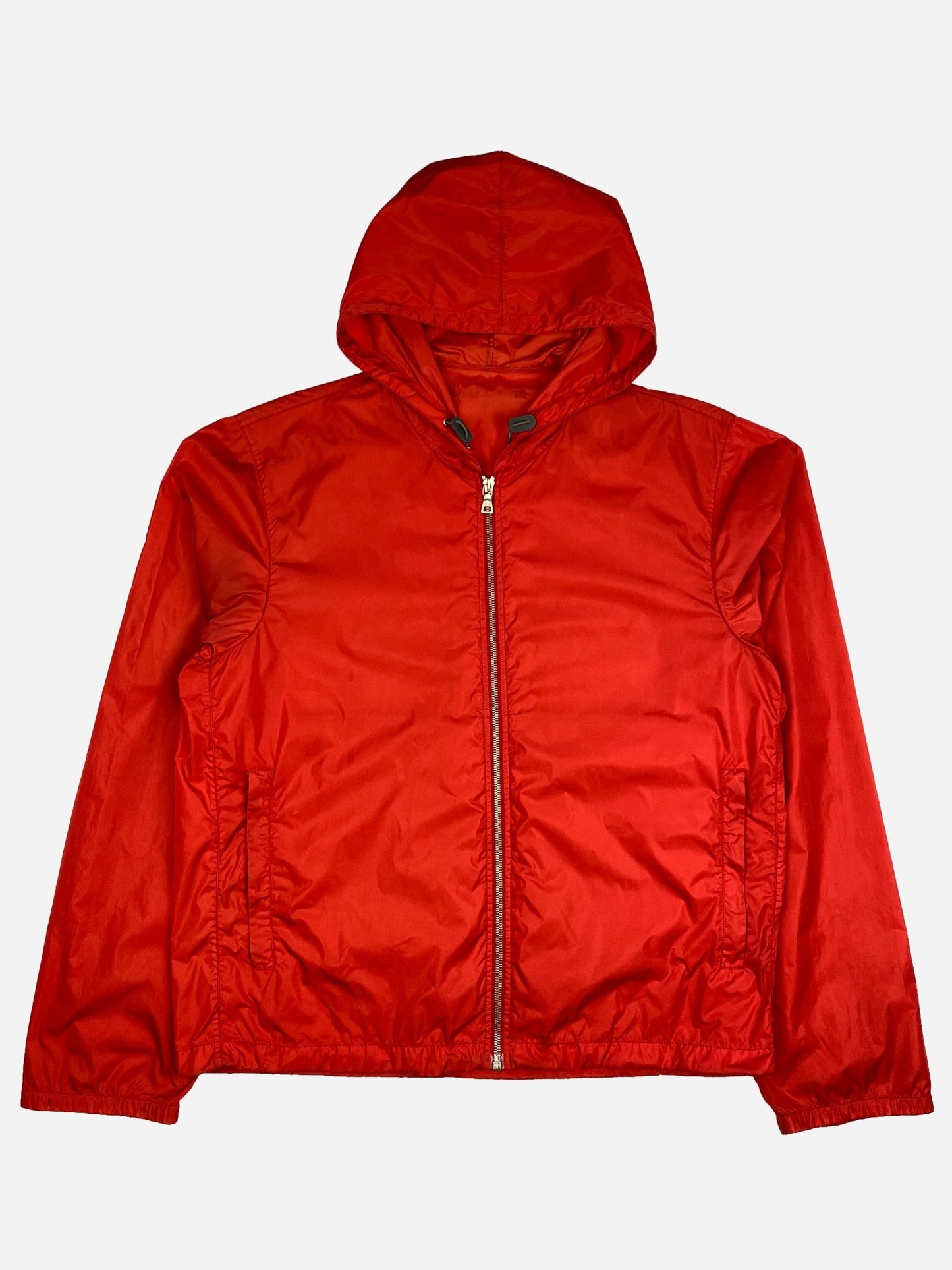 PRADA MILANO LINEA ROSSA S/S '07 NYLON WINDBREAKER JACKET. (XL) - SEVENUES.