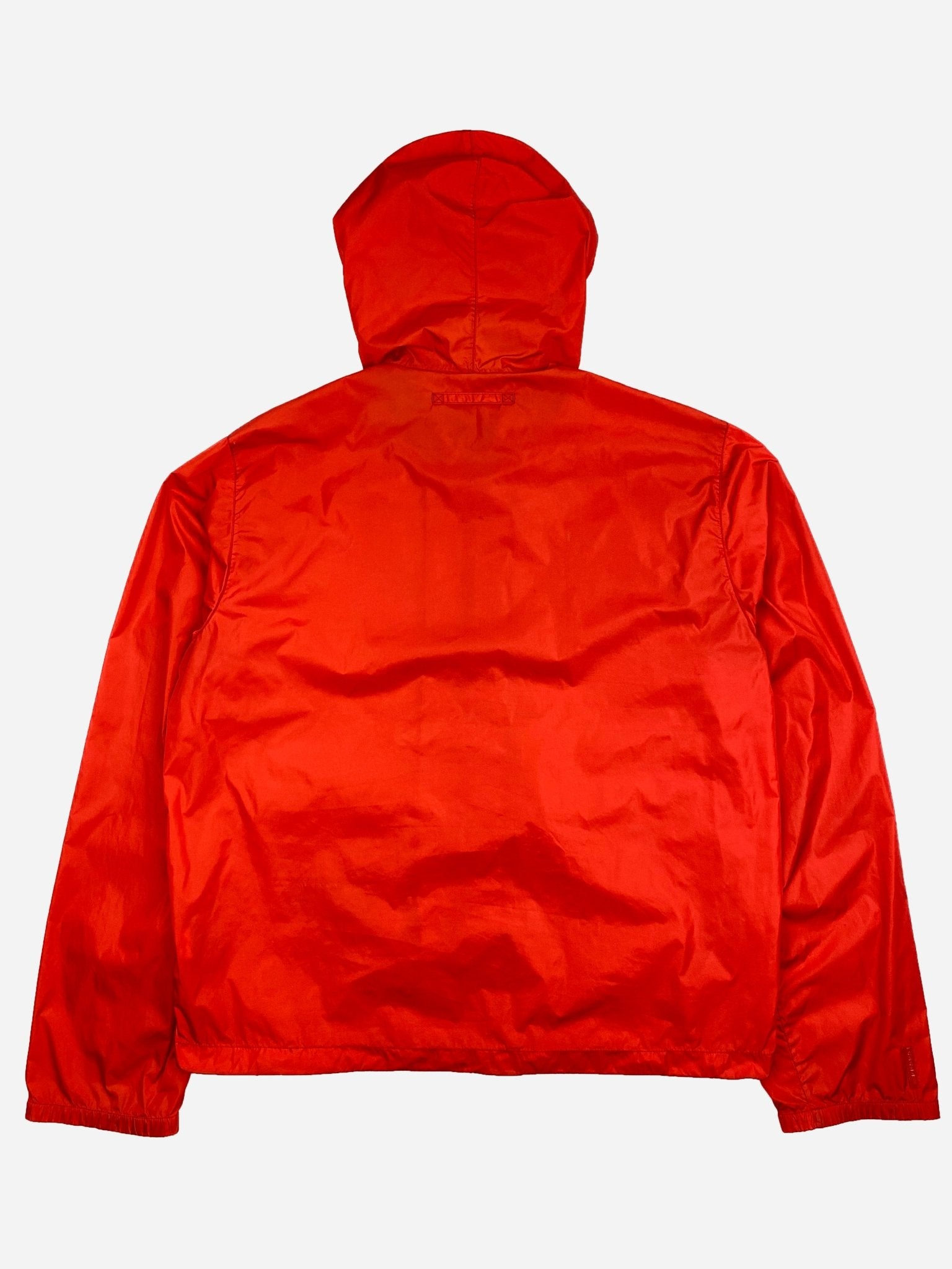 PRADA MILANO LINEA ROSSA S/S '07 NYLON WINDBREAKER JACKET. (XL) - SEVENUES.