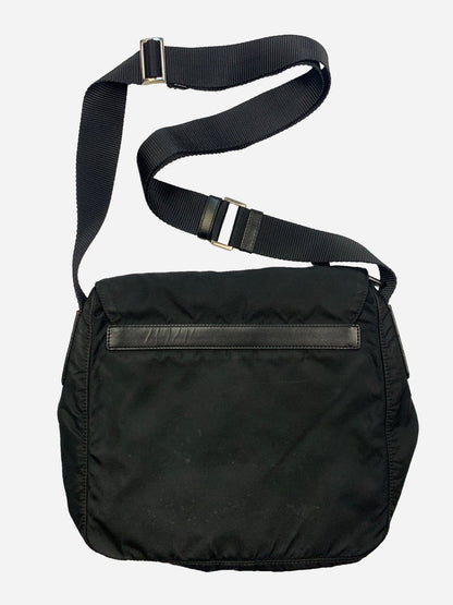 PRADA MILANO NYLON CROSSBODY MESSENGER SLING BAG. - SEVENUES.