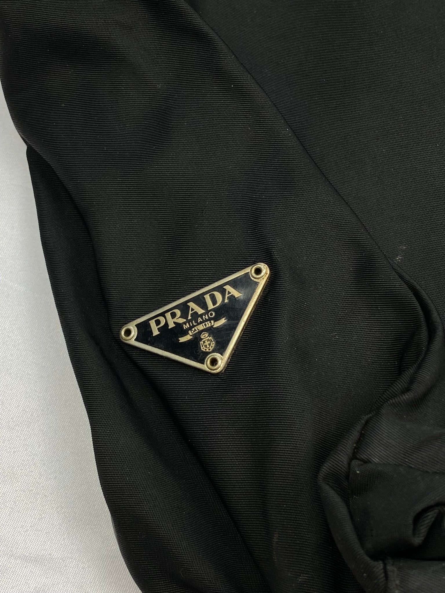 PRADA MILANO NYLON MESSENGER SLING BAG. - SEVENUES.