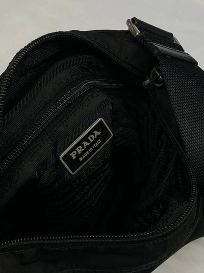 PRADA MILANO NYLON 'VELA' SIDEBAG. - SEVENUES.