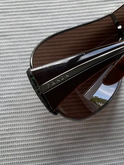 PRADA MILANO RACING SHIELD SUNGLASSES. - SEVENUES.