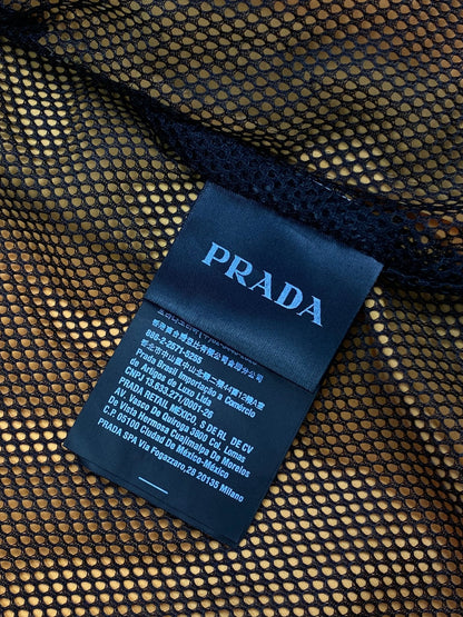 PRADA MILANO S/S '18 MULTICOLOR HOODED NYLON JACKET. (M) - SEVENUES.