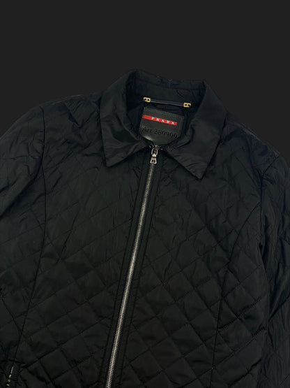 PRADA MILANO S/S 2007 QUILTED NYLON JACKET. (42 / M) - SEVENUES.