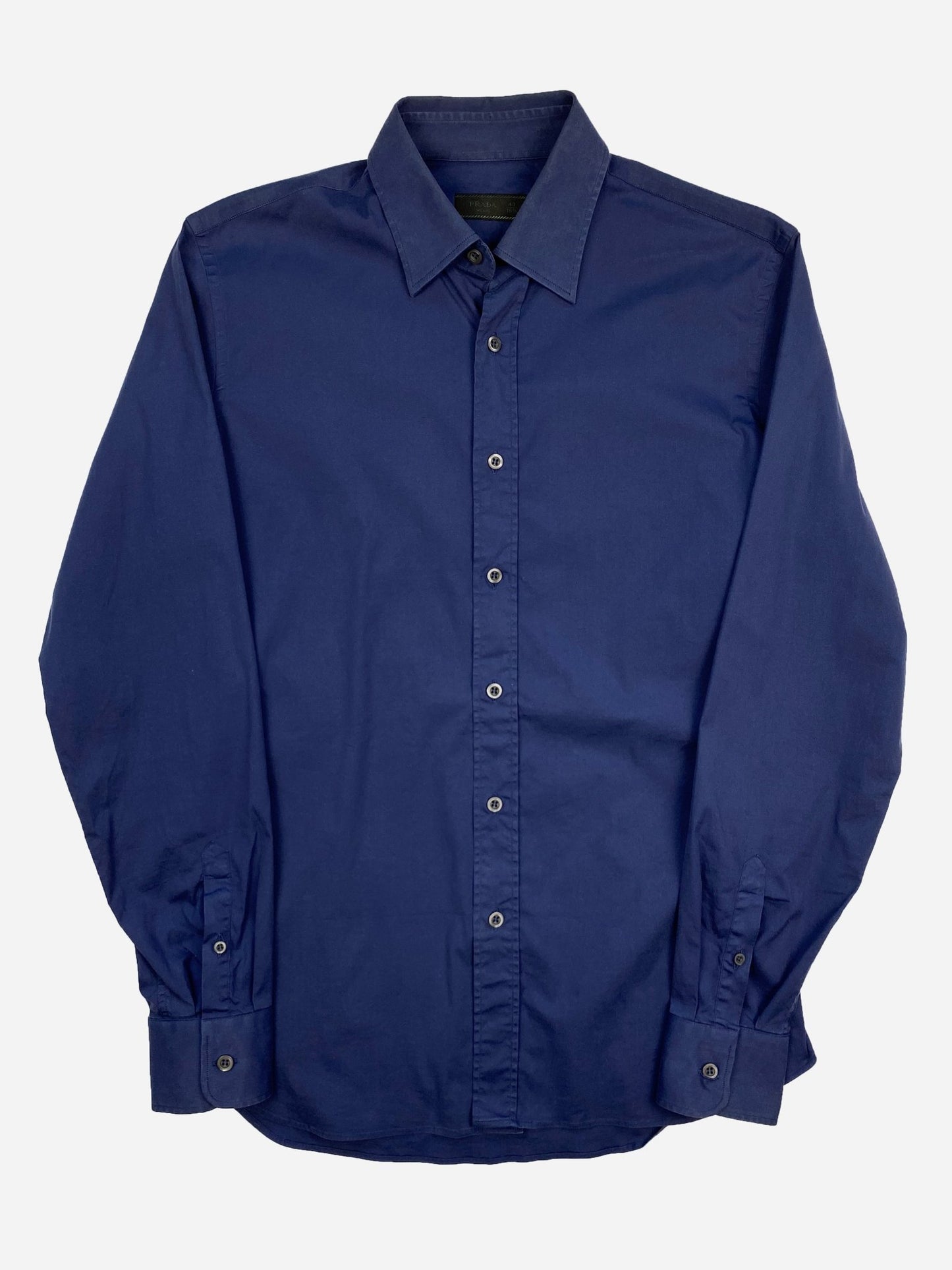 PRADA MILANO S/S 2007 RUNWAY BUTTON UP SHIRT. (40 / M) - SEVENUES.