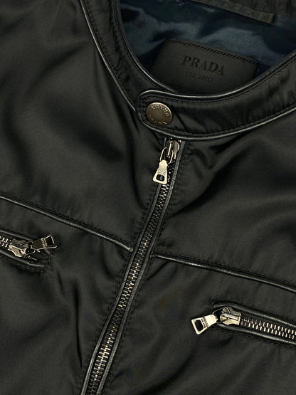 PRADA MILANO F/W 2009 NYLON RACING JACKET. (54 / L)