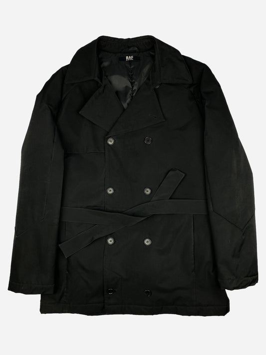 RAF BY RAF SIMONS F/W 2006 PADDED NYLON TRENCH COAT. (54 / L) - SEVENUES.