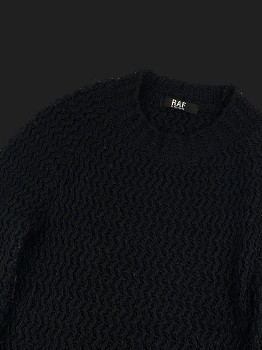 RAF SIMONS F/W 2011 HEAVY KNIT JUMPER. (L)