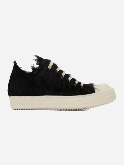 RICK OWENS CALF HAIR RAMONES LOW. (43)