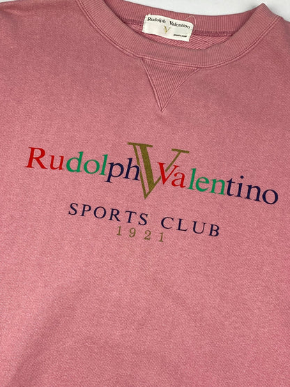 RUDOLPH VALENTINO 'SPORTS CLUB' CREWNECK SWEATSHIRT. (L) - SEVENUES.