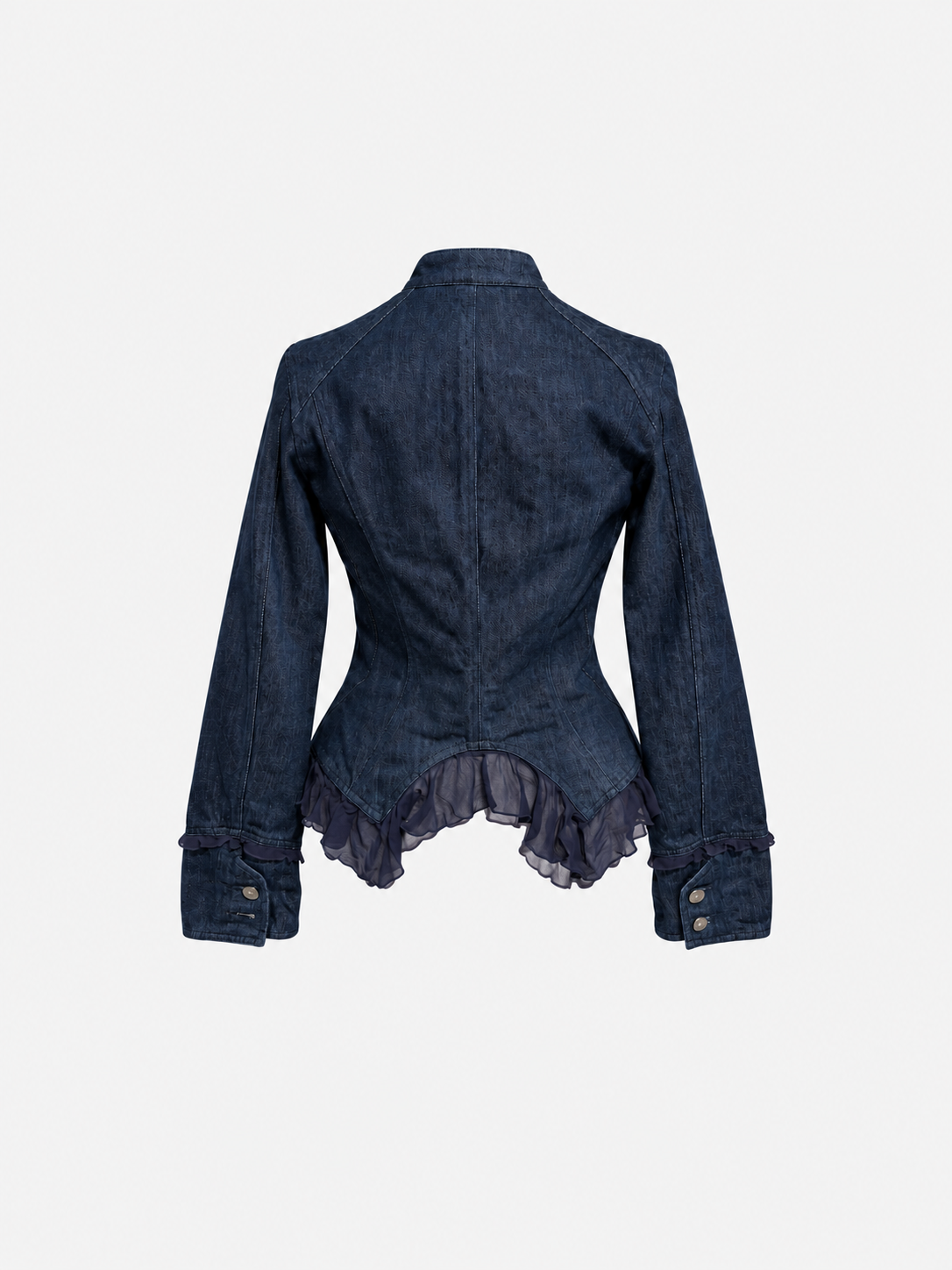 JEANS COUTURE 2000's DENIM JACKET. (40 / XS)