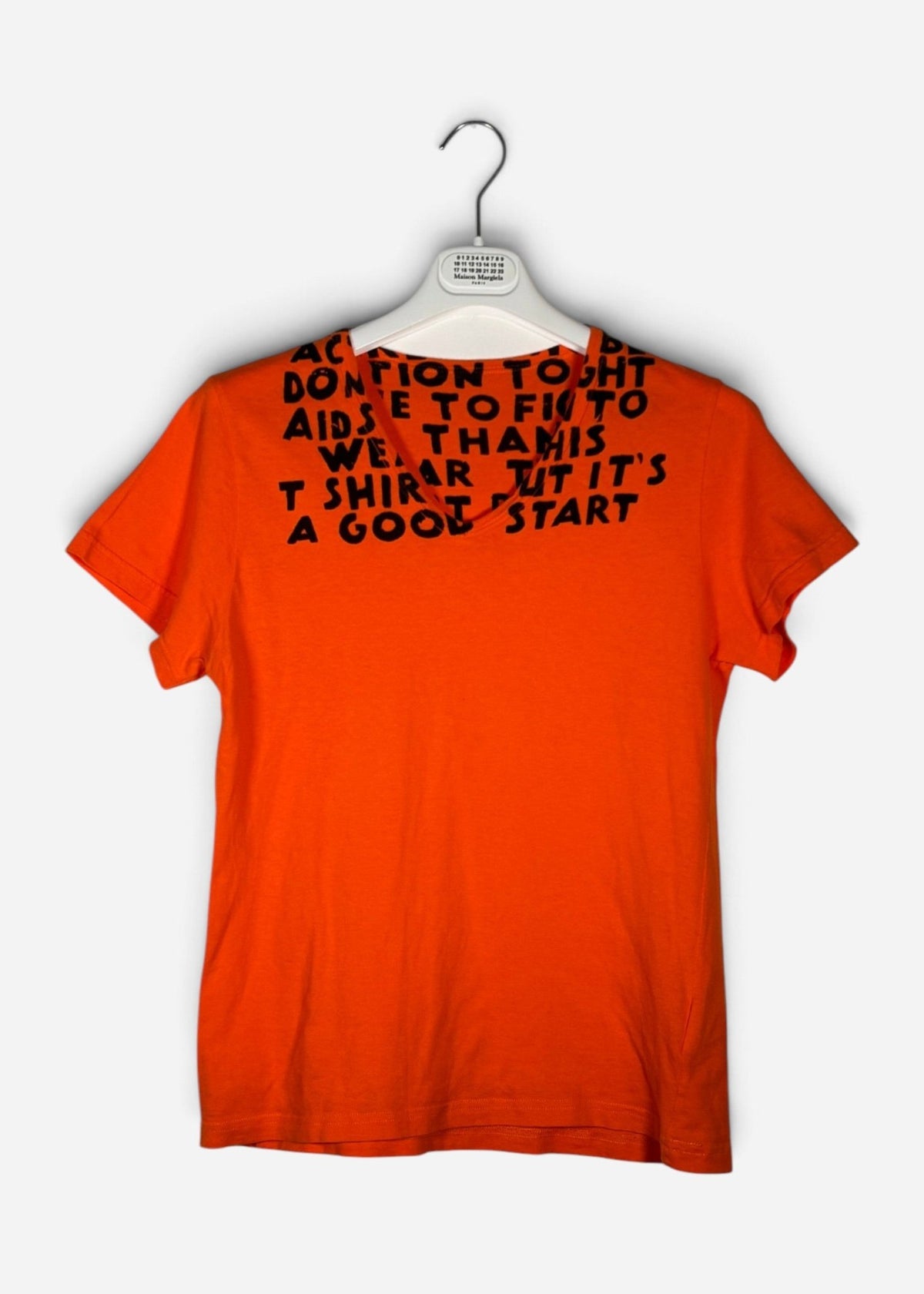 S/S 2007 'AIDS' V-NECK T-SHIRT. (S) - SEVENUES.