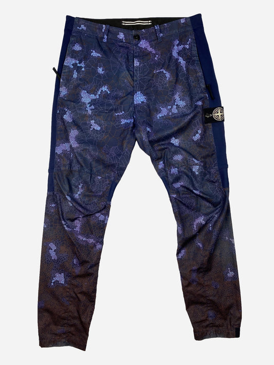 STONE ISLAND A/W '19 THERMO HEAT REACTIVE CARGO PANTS. (W33) - SEVENUES.