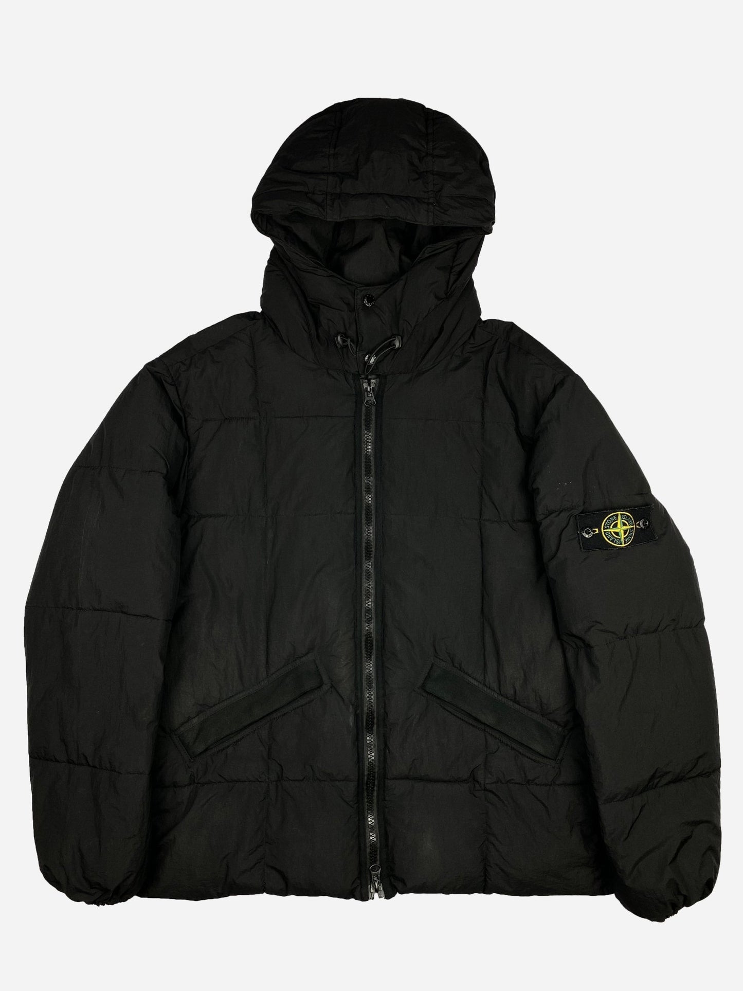 STONE ISLAND F/W 2018 CRINKLE REPS DOWN JACKET. (XL) - SEVENUES.