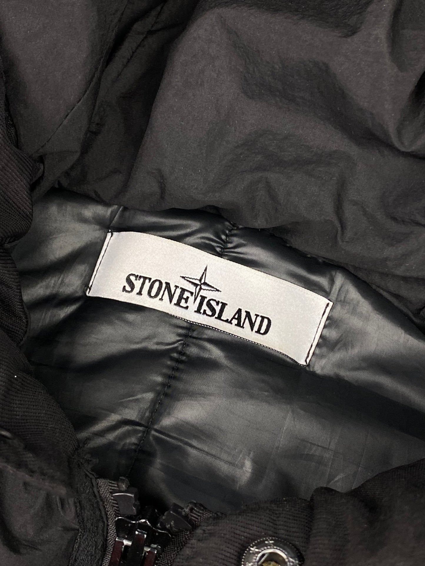 STONE ISLAND F/W 2018 CRINKLE REPS DOWN JACKET. (XL) - SEVENUES.