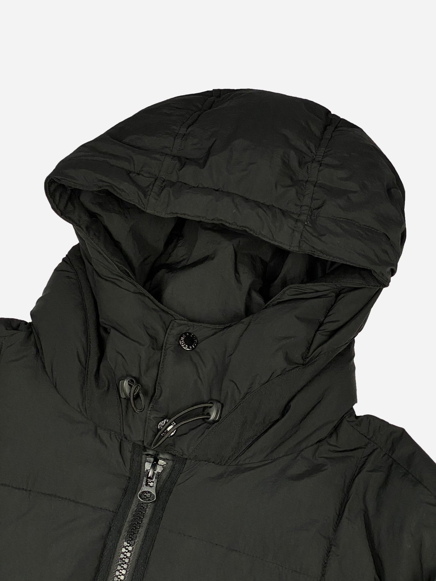 STONE ISLAND F/W 2018 CRINKLE REPS DOWN JACKET. (XL) - SEVENUES.