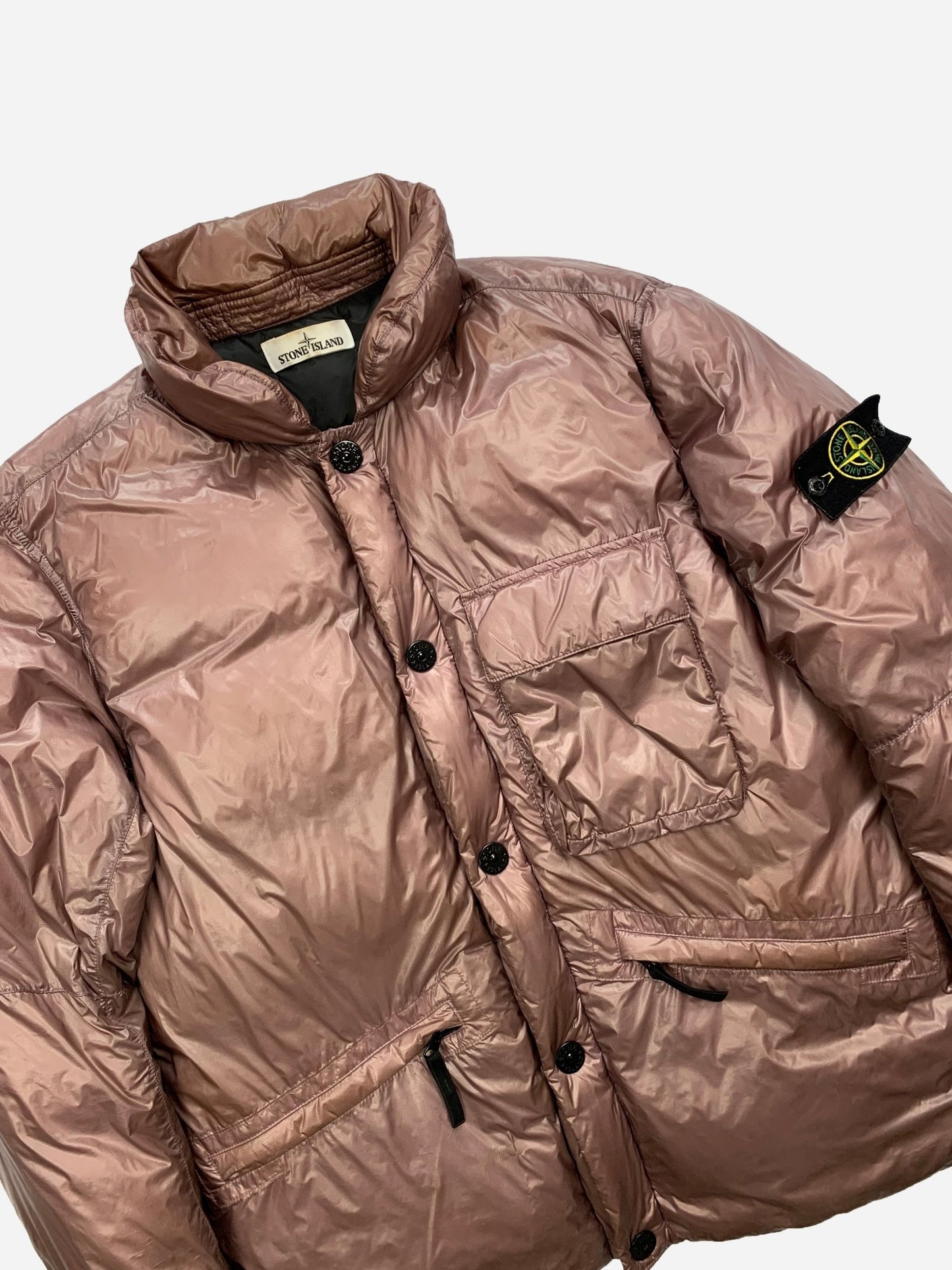 STONE ISLAND 'QUANTUM PERTEX Y DOWN' JACKET. (XL) - SEVENUES.