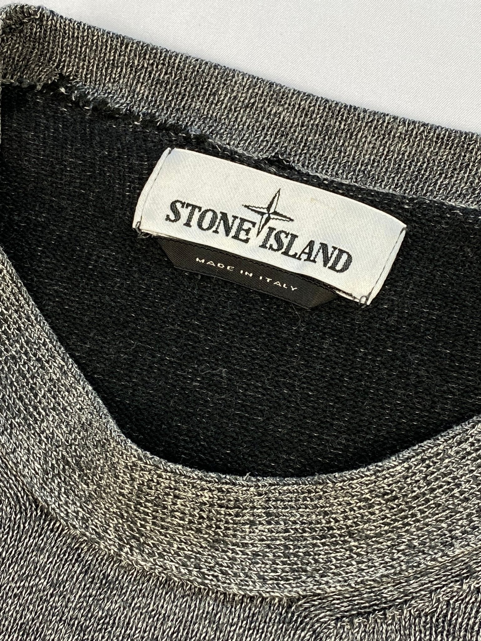 STONE ISLAND RIBBED CHEST POCKET SWEATSHIRT. (XL) - SEVENUES.