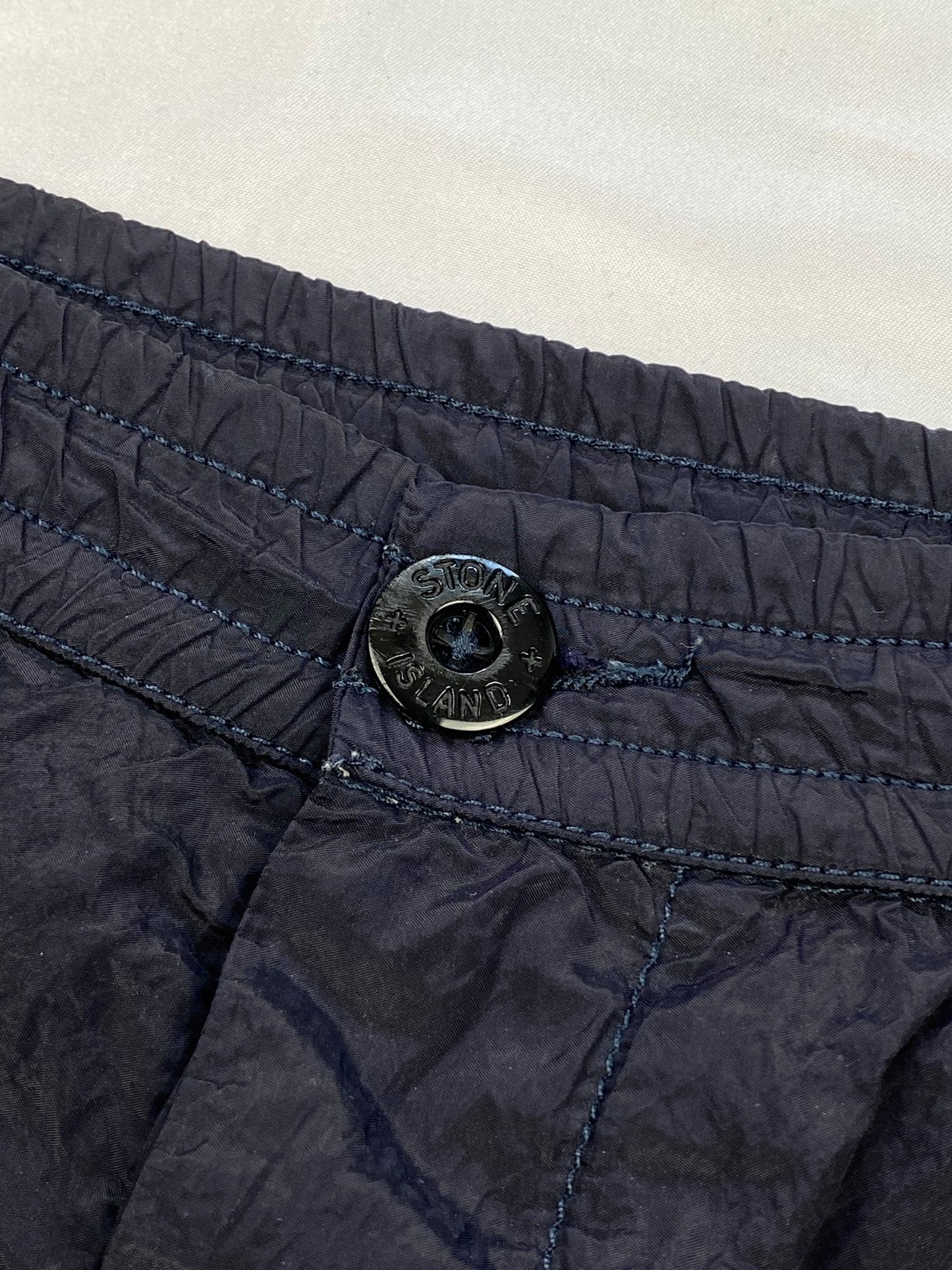 STONE ISLAND S/S 2012 NYLON METAL SWIM SHORTS. (M) - SEVENUES.