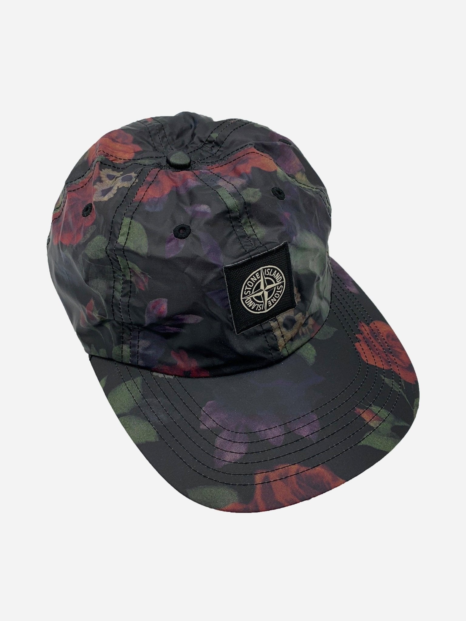 STONE ISLAND X SUPREME F/W 2017 FLORAL 6 - PANEL CAP. - SEVENUES.