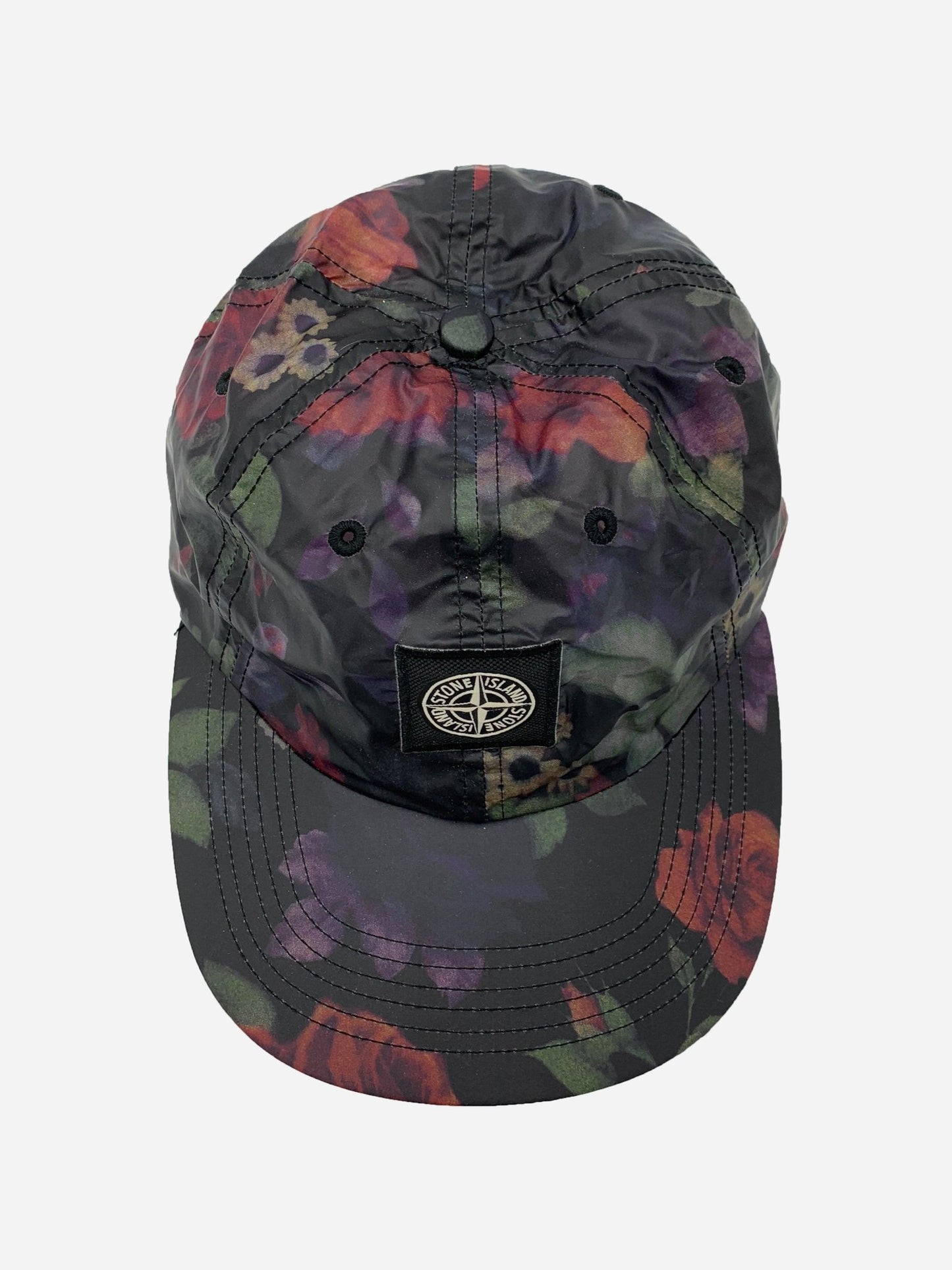 STONE ISLAND X SUPREME F/W 2017 FLORAL 6 - PANEL CAP. - SEVENUES.