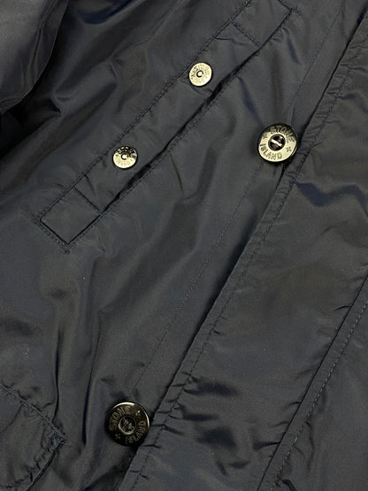 STONE ISLAND 1990's ARCHIVE NYLON PARKA JACKET. (L)