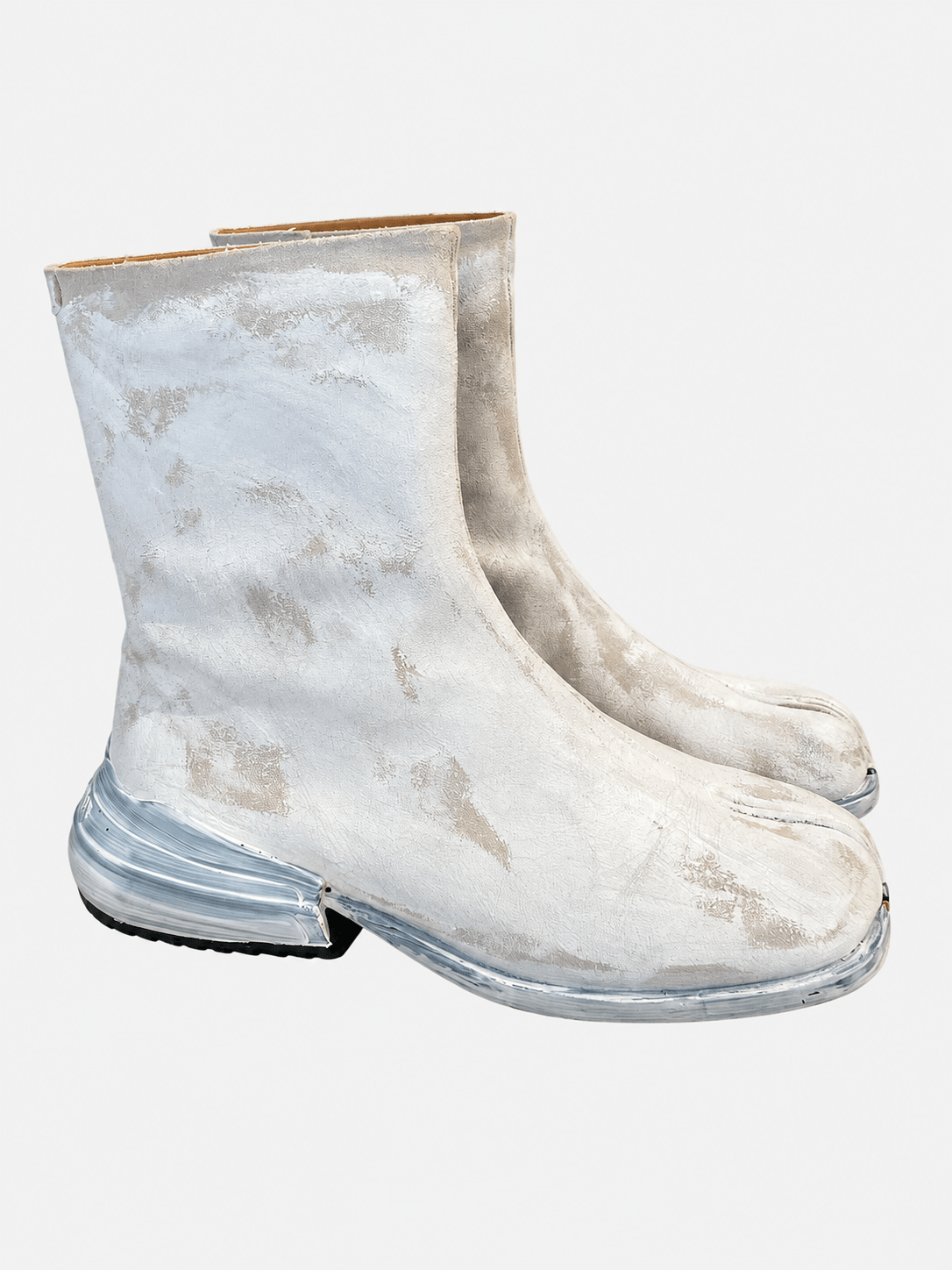 TABI BIANCHETTO LEATHER BOOTS. (43) - SEVENUES.