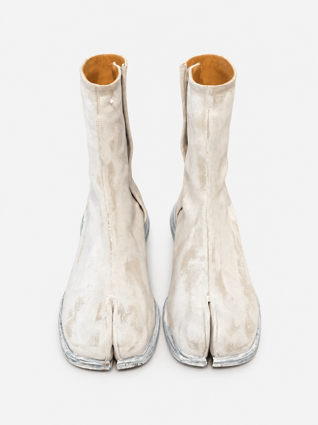 TABI BIANCHETTO LEATHER BOOTS. (43) - SEVENUES.