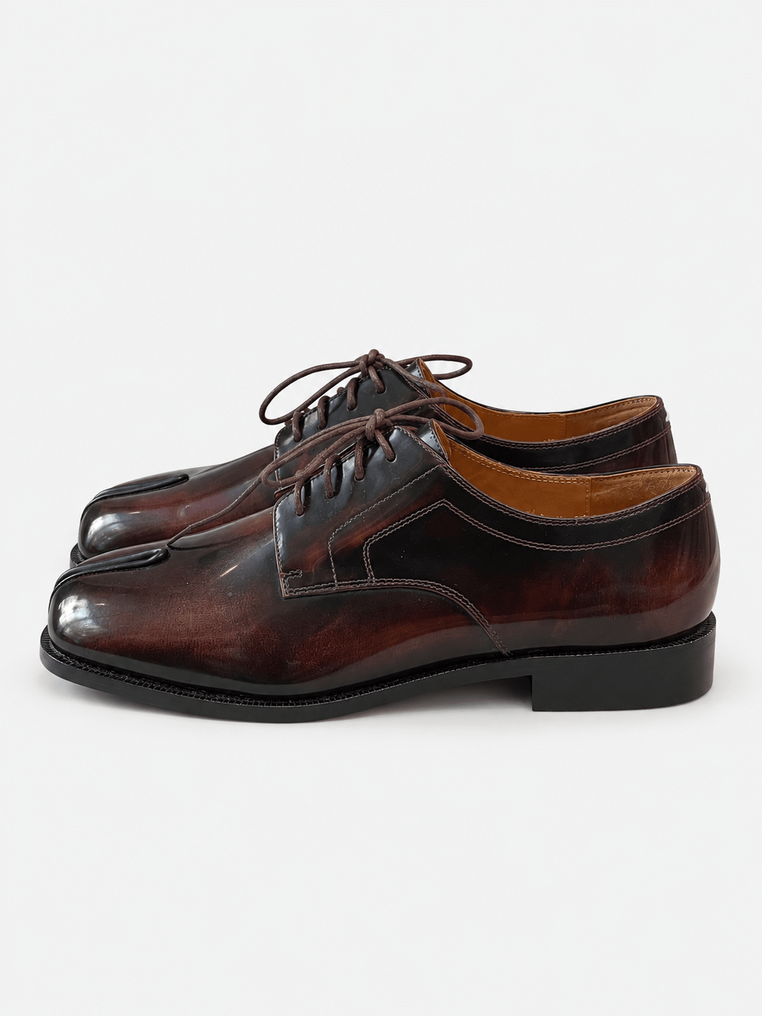 TABI LEATHER DERBY SHOES. (43) - SEVENUES.